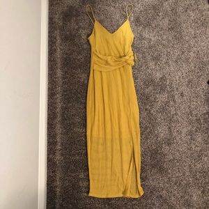 Express strappy midi dress